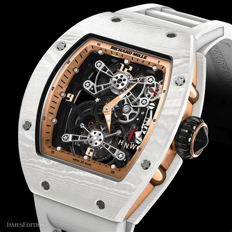 all white richard mille